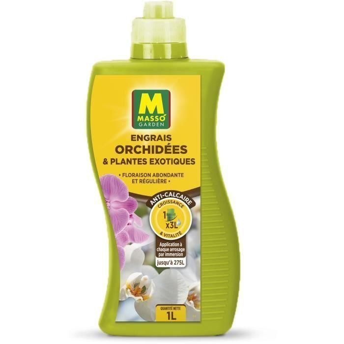 Abono - MASSO GARDEN - 237831 - Orquídeas y plantas exóticas - 1 L 2