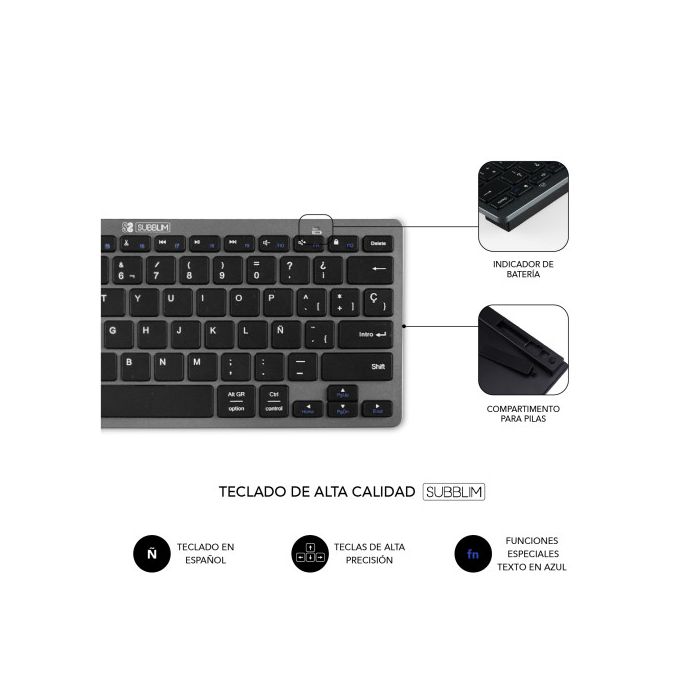 Teclado Subblim SUBKBC-OCO020 4