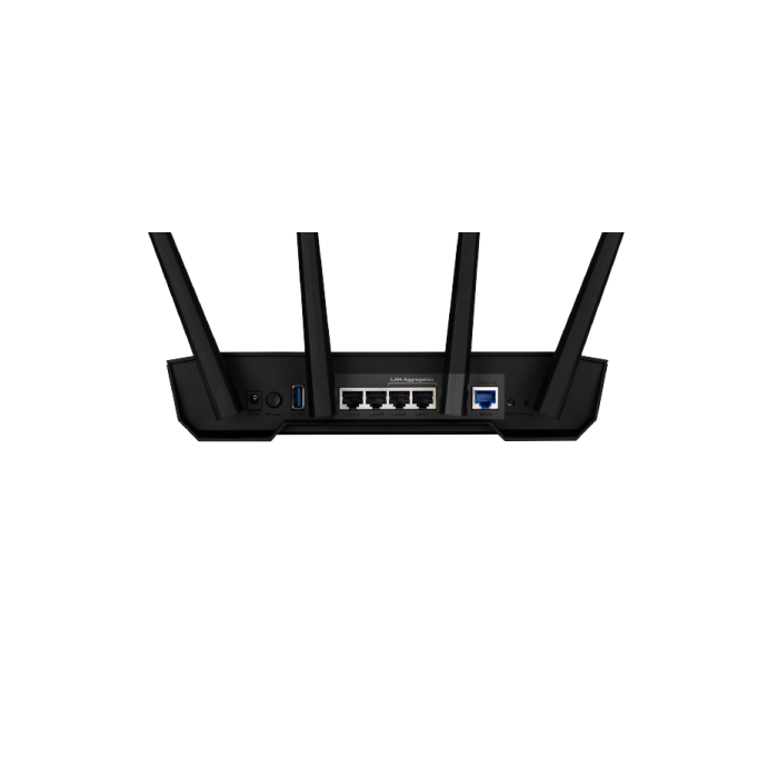 ASUS 90IG0790-MO3B00 router inalámbrico Gigabit Ethernet Doble banda (2,4 GHz / 5 GHz) Negro, Naranja 2