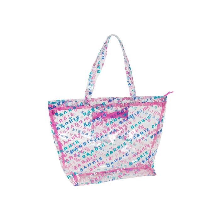 Bolsa Shopping Safta Barbie Logomania 350x540X170 mm 1