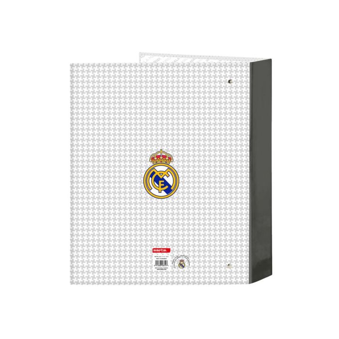 Carpeta Safta 4 Anillas Lomo Ancho Carton Folio Real Madrid 1 Equipacion 24-25 1