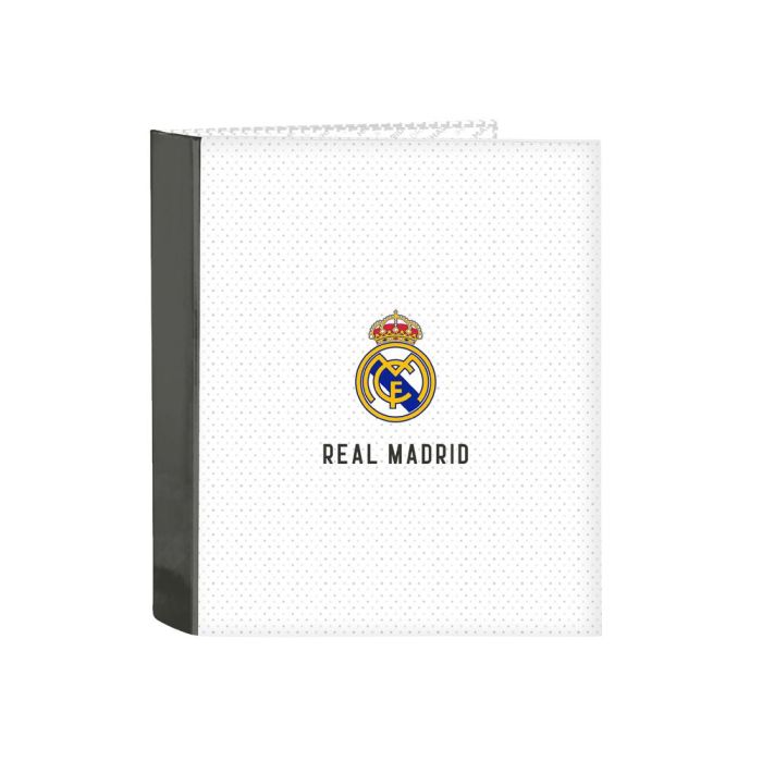 Carpeta Safta 4 Anillas Lomo Ancho Carton Folio Real Madrid 1 Equipacion 24-25