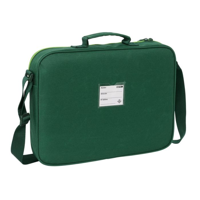 Cartera Extraescolar Safta Resistente Resistente Al Agua Real Betis Balompie 280x380X60 mm 1