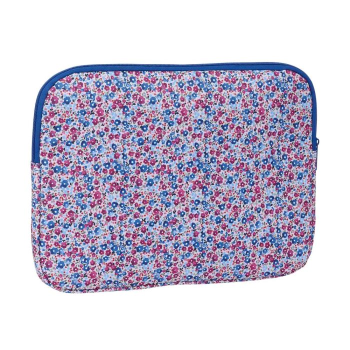 Funda Para Portatil 14'' Safta Nait Nait Floresistente Coimbra Azul 250x340X20 mm 1