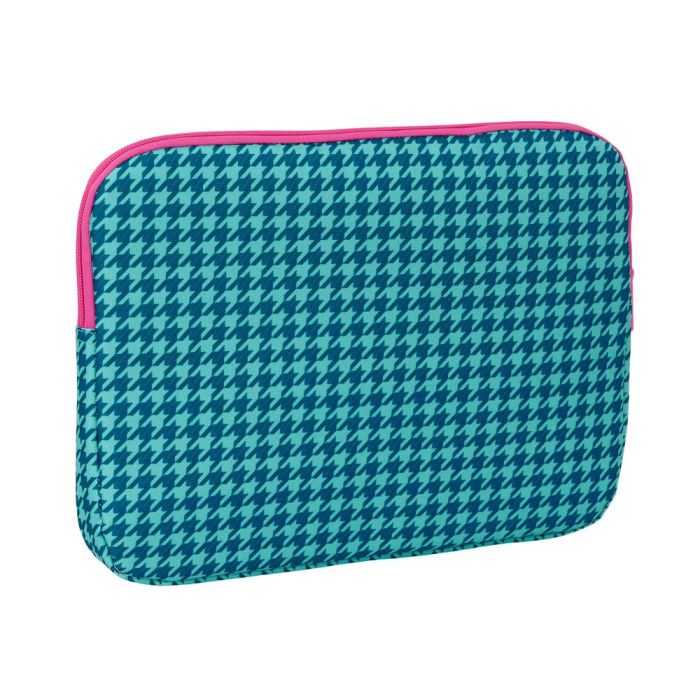 Funda Para Portatil 14'' Safta Nait Nait Pata De Gallo Verde 250x340X20 mm 1