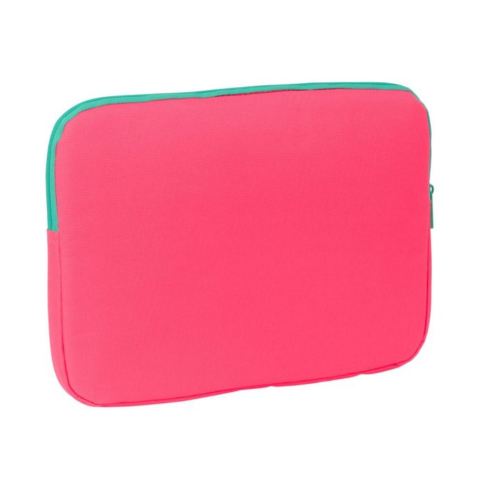 Funda Para Portatil 14'' Safta Nait Nait Rosa Fluor 250x340X20 mm 1