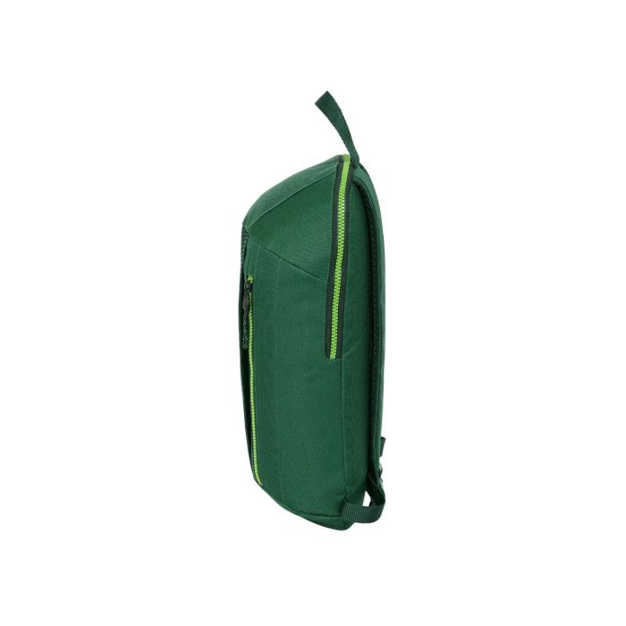 Mini Mochila Safta Con Cremallera Vertical Resistente Al Agua Real Betis Balompie 390x220X100 mm 2