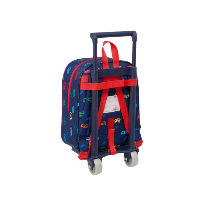 Mochila 232 Con Carro 805 Safta Pjmasks Ready 270x220X100 mm 1