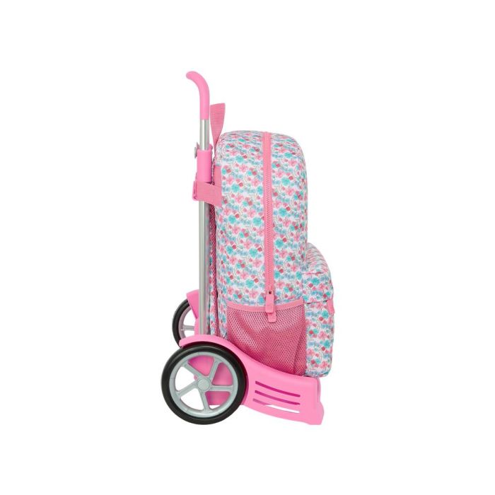 Mochila 758 Con Carro Evolution Reciclado Safta Moos Floresistente 460x300X140 mm 2