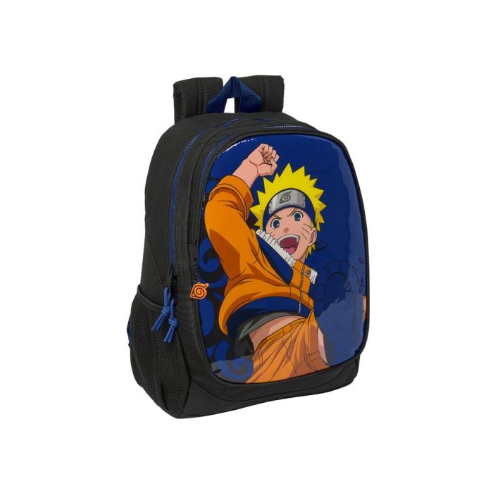 Mochila adapt.carro naruto "ninja" 32x44x16 cm