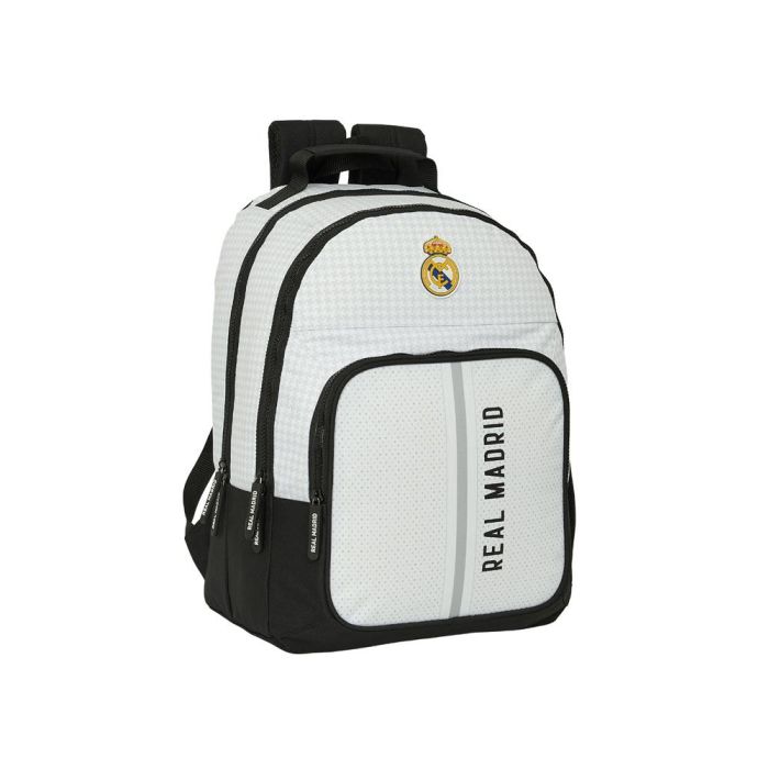 Safta Mochila Doble Adapt.Carro Real Madrid 1ª Equip. 24-25