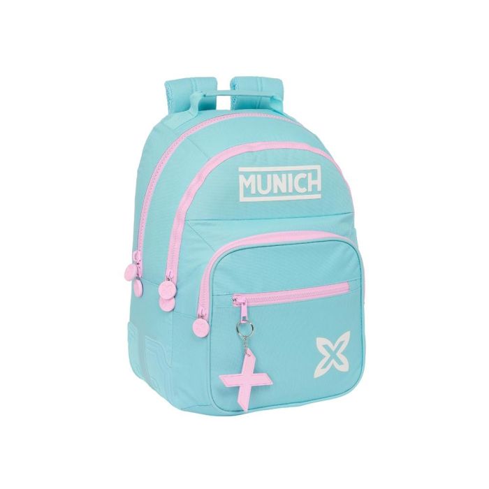 Mochila Safta Doble Con Cantoneras Adaptable A Carro Munich Heaven 420x320x150 mm