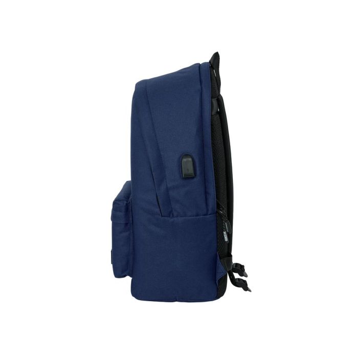 Mochila Safta Doble Para Portatil 15,6-' + Usb Munich Basics Boy 440x310X180 mm 2