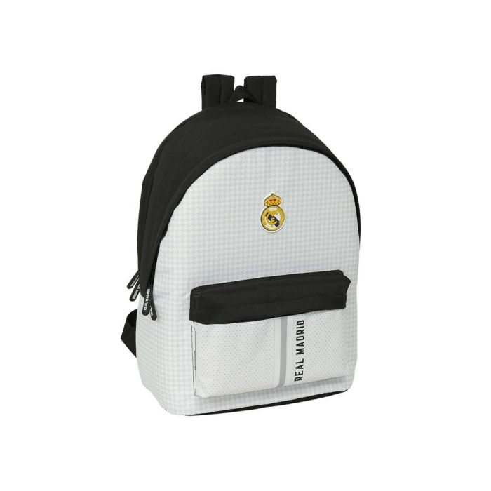 Safta Mochila Doble Para Portatil 15,6"+Usb Real Madrid 1ª Equip. 24-25