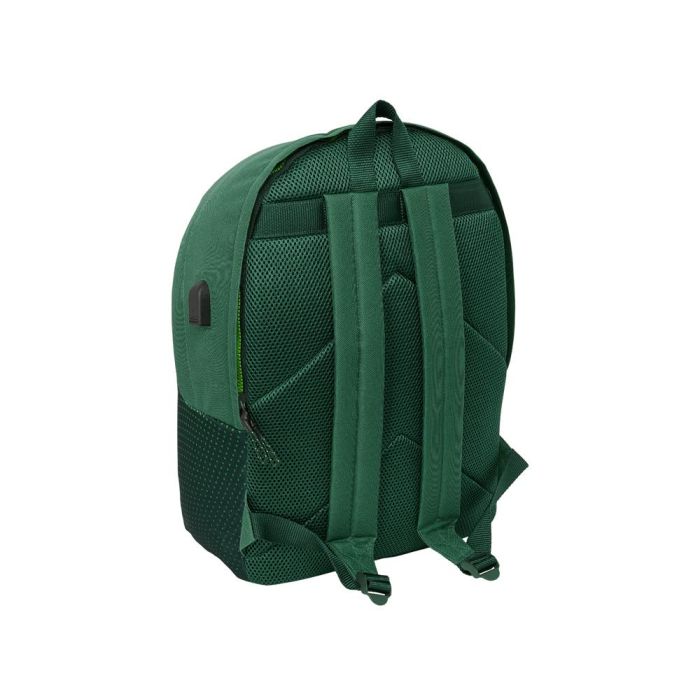 Mochila Safta Doble Para Portatil 15,6-' + Usb Resistente Agua Real Betis Balompie 440x310X180 mm 1