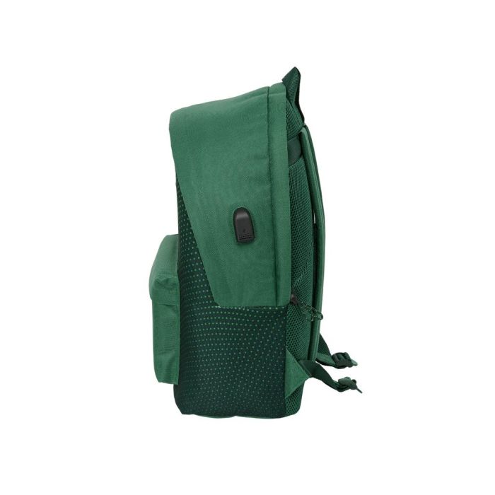 Mochila Safta Doble Para Portatil 15,6-' + Usb Resistente Agua Real Betis Balompie 440x310X180 mm 2