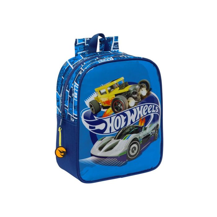 Mochila Safta Guarderia Adaptable A Carro Hot Wheels Sonny 270x220x100 mm