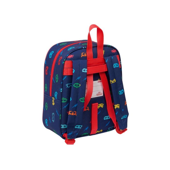 Mochila Safta Guarderia Adaptable A Carro Pjmasks Ready 270x220X100 mm 1