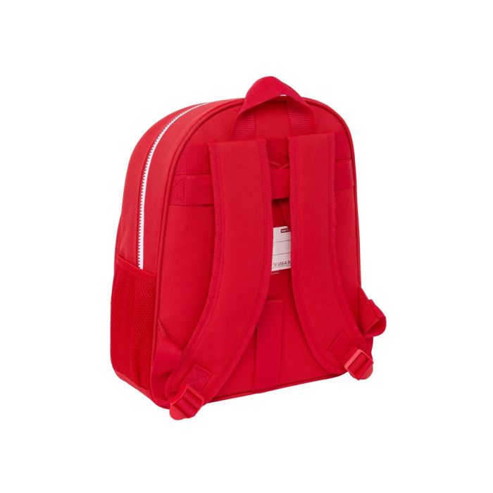 Mochila Safta Infantil Adaptable A Carro Sevilla F.C. Corporativa 340x280X100 mm 1