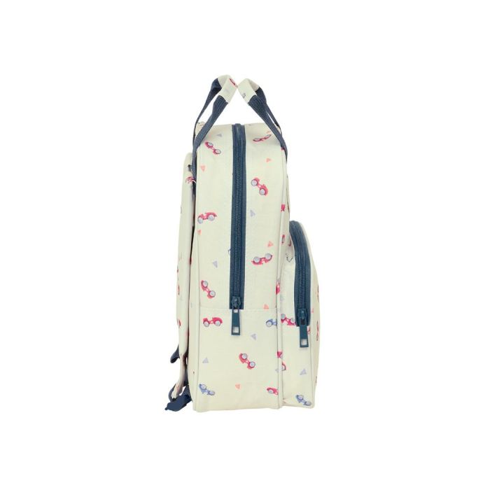 Mochila Safta Infantil Con Asas Nait Nait Coches 280x200X80 mm 2