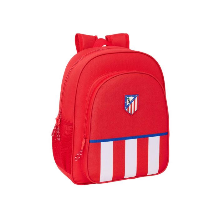 Mochila Safta Junior Adaptable A Carro Atletico De Madrid 380x320x120 mm