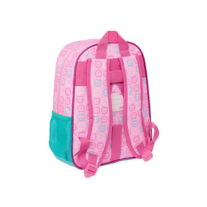 Mochila Safta Junior Adaptable A Carro Gabby S Dollhouse Party 380x320X120 mm 1