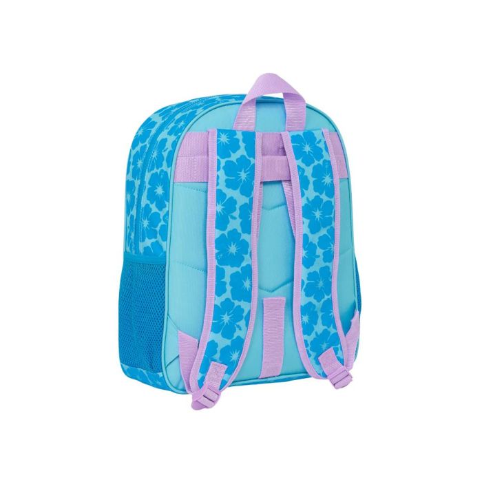 Mochila Safta Junior Adaptable A Carro Stitch Hawaii 380x320X120 mm 1