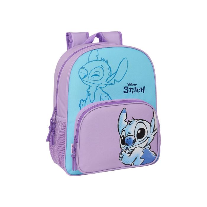 Mochila Safta Junior Adaptable A Carro Stitch Sweet 380x320x120 mm