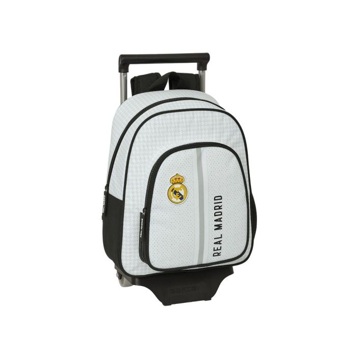 Mochila Safta Mod. 006 Con Carro 705 Real Madrid 1 Equipacion 24-25 340x280x100 mm