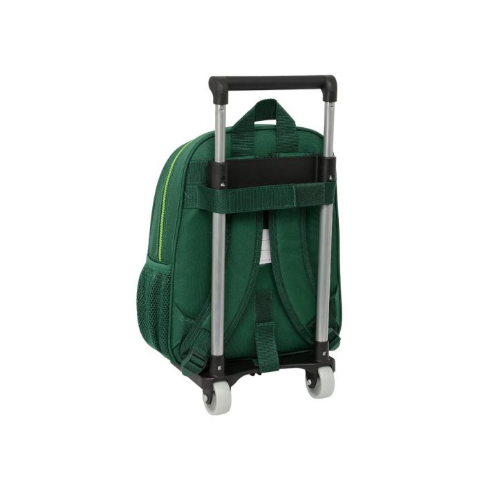 Mochila Safta Mod. 006 Con Carro 705 Resistente Agua Real Betis Balompie 340x280X100 mm 1