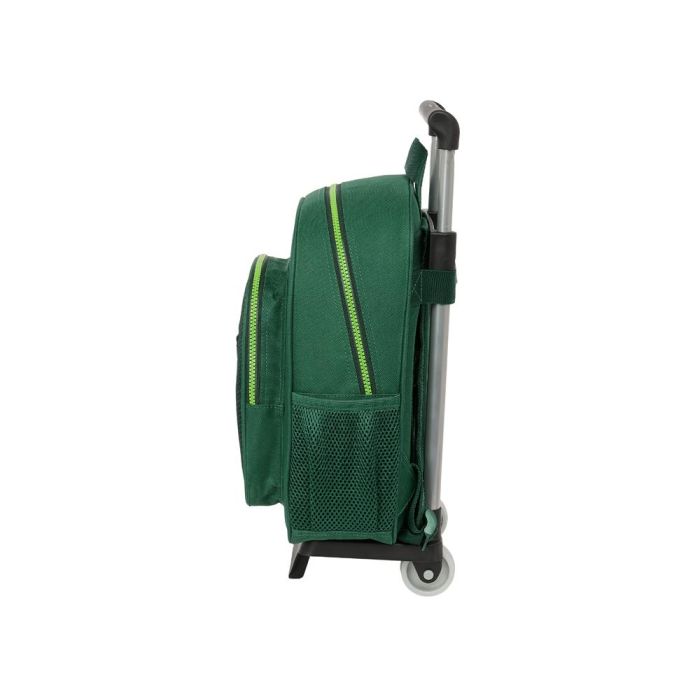 Mochila Safta Mod. 006 Con Carro 705 Resistente Agua Real Betis Balompie 340x280X100 mm 2