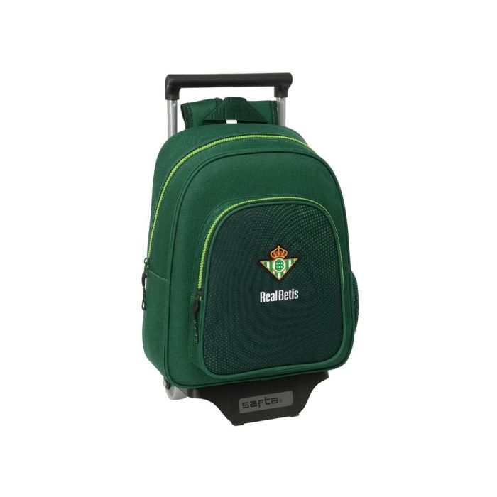 Mochila Safta Mod. 006 Con Carro 705 Resistente Agua Real Betis Balompie 340x280x100 mm