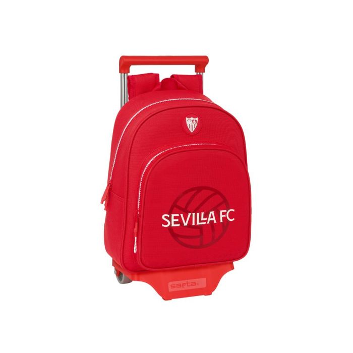 Mochila Safta Mod. 006 Con Carro 705 Sevilla F.C. Corporativa 340x280x100 mm