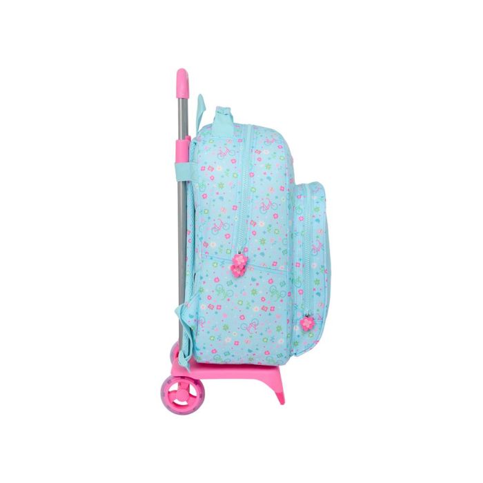 Mochila Safta Mod. 305 Con Carro 905 Reciclado Bicicleta 420x320X150 mm 2