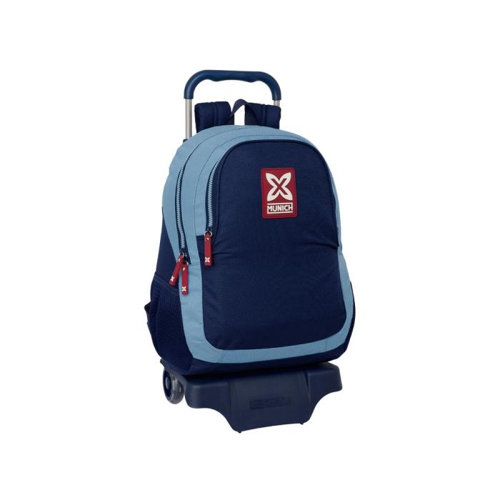 Mochila Safta Mod. 665 Con Carro 905 Munich Royal 440x320x160 mm