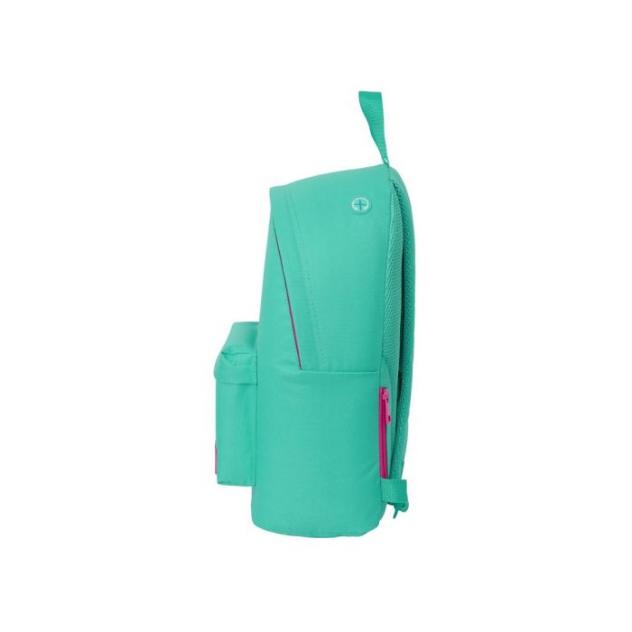 Mochila Safta Para Portatil 14,1-' Nait Nait Verde Mint 410x310X160 mm 2