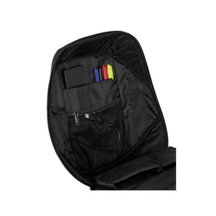 Mochila Escolar Safta Black Negro 30 x 44 x 16 cm 5