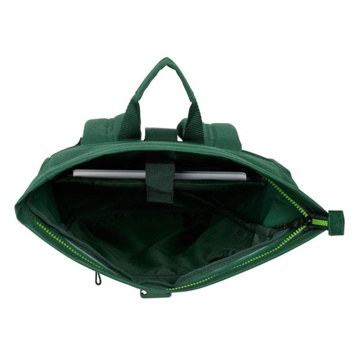 Mochila Safta Solapa Para Portatil 15,6'' Resistente Agua Real Betis Balompie 420x280X130 mm 3