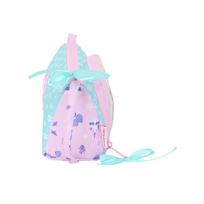 Bolso Escolar Portatodo Safta Con Bolsillo Desplegable Lleno Frozen Ii Cool Days 110x200X85 mm 2