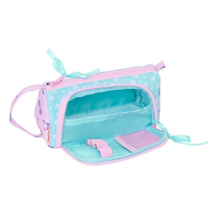 Bolso Escolar Portatodo Safta Con Bolsillo Desplegable Vacio Frozen Ii Cool Days 110x200X85 mm 3