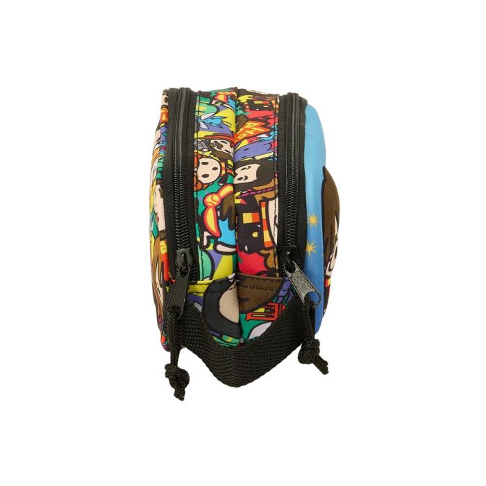 Bolso Escolar Portatodo Safta Doble 3D Mochilas 3D 80x210X60 mm 2