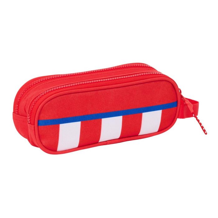 Bolso Escolar Portatodo Safta Doble Atletico De Madrid 80x210X60 mm 1