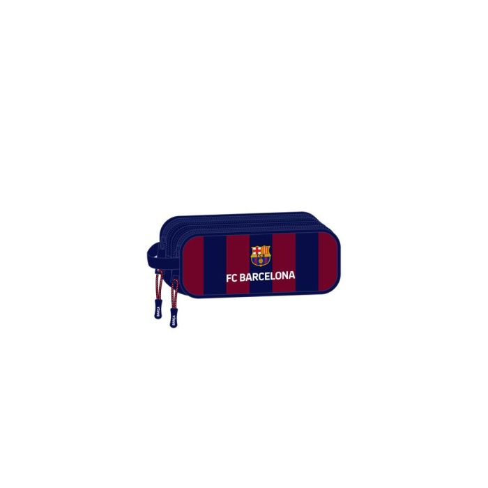 Bolso Escolar Portatodo Safta Doble F.C. Barcelona 80x210X60 mm