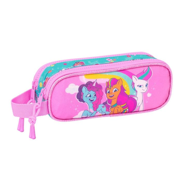 Bolso Escolar Portatodo Safta Doble My Little Pony Magic 80x210x60 mm