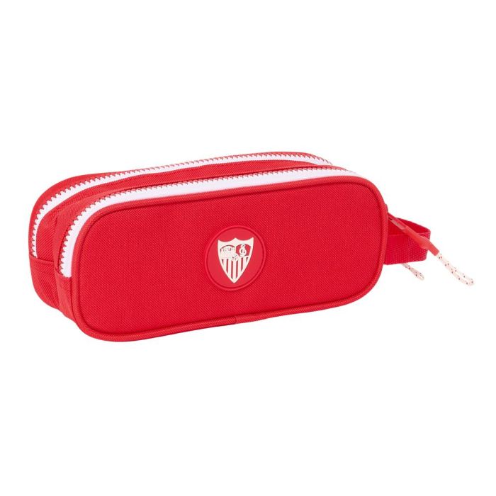 Bolso Escolar Portatodo Safta Doble Sevilla F.C. Corporativa 80x210X60 mm 1