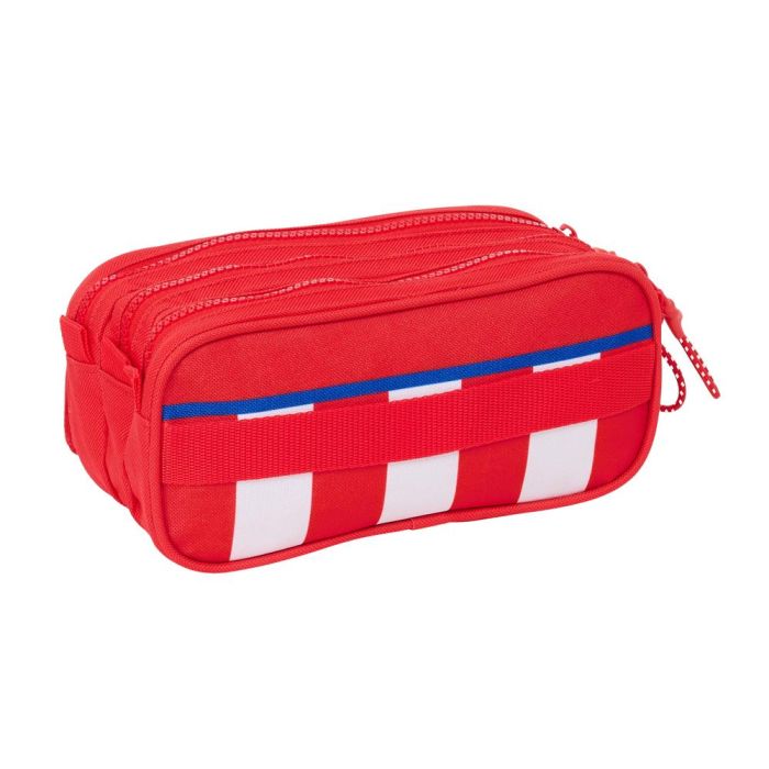 Bolso Escolar Portatodo Safta Triple Big Atletico De Madrid 100x215X80 mm 1