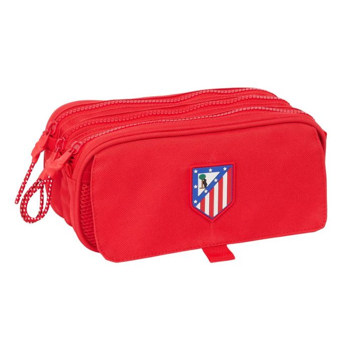 Bolso Escolar Portatodo Safta Triple Big Atletico De Madrid 100x215x80 mm