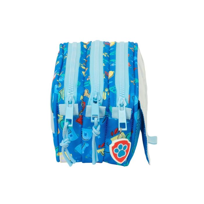 Bolso Escolar Portatodo Safta Triple Big Paw Patrol Pups Rule 100x215X80 mm 2