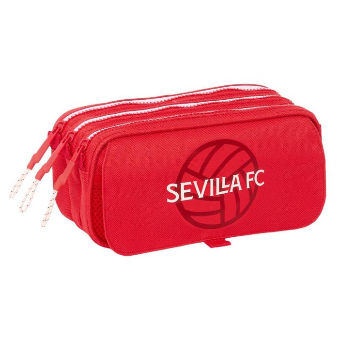 Bolso Escolar Portatodo Safta Triple Big Sevilla F.C. Corporativa 100x215x80 mm