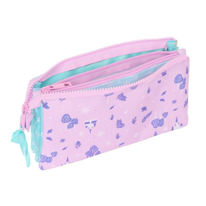 Bolso Escolar Portatodo Safta Triple Frozen Ii Cool Days 120x220X30 mm 2